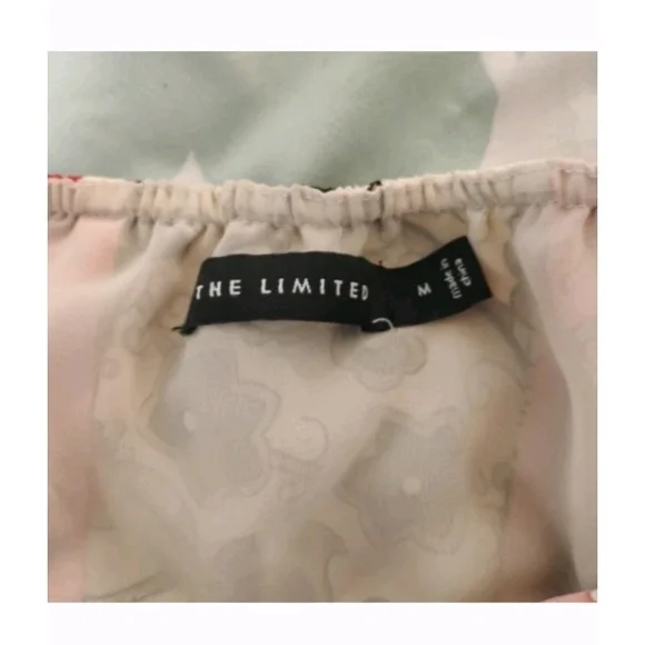 The Limited Red and Blue Paisley Blouse - Picture 7 of 12